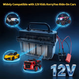 KerryYoo 12V 7A Battery for AT2, Rechargeable Battery for Kids Electric Ride On Car, Compatible with KerryYoo Store's AT2 Only