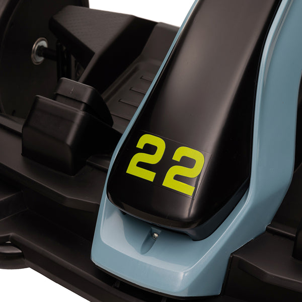 KerryYoo K61 Go Kart Electric Drift Kart with Length Adjustable Seat, 24V Outdoor Ride on Toy with 4 Speed Mode, Crazy Cart for Kids 6-12 Years Old, Fast 300W Motor, 8.5 MPH, Bluetooth