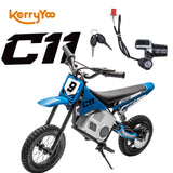 Throttle Handle Twist Grip with key, 36V C11 Dirt Bike Replacement Part, for use with Kerry Yoo store's C11 Dit Bike Only.