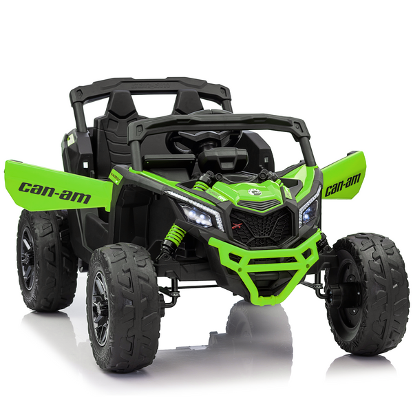 KerryYoo SU5 24V Ride on Toys for Big Kids,4x200W,2 Seater Electric Ride on UTV 4WD/2WD,EVA Rubber Tires,4x4 Shock Absorbers,Remote Control,Licensed Can-Am,Bluetooth