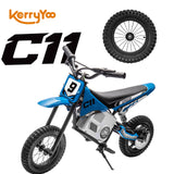 Front Wheel for C11 Dirt Bike, Front Tire Ride on Car Accessories, for use with Kerry Yoo store's C11 Dirt Bike Only.