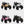 KerryYoo SQ3 12V Toyota SUV Power Wheels Jeep with Parental Remote Control 4WD Ride on Toys for Kids 4-8 Electric Car to Drive, Spring Suspension, 3 Speeds, LED Lights, Bluetooth