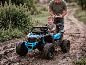 KerryYoo SU5 — 24V Licensed Can-Am 2-Seater Kids UTV - Electric UTV for kids