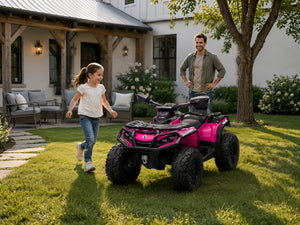 KerryYoo SAT5 Officially Licensed Can-Am 24V 2-Seater Kids Ride-On ATV - Electric ATV for kids