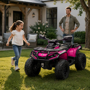 KerryYoo SAT5 Officially Licensed Can-Am 24V 2-Seater Kids Ride-On ATV - Electric ATV for kids