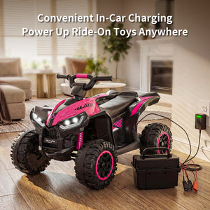 KerryYoo 12V 7A Battery for AT2, Rechargeable Battery for Kids Electric Ride On Car, Compatible with KerryYoo Store's AT2 Only - Go Kart Parts & Accessories for kids