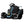 KerryYoo K61 Go Kart Electric Drift Kart Car with Adjustable Seat, 24V Outdoor Ride on Toy with 4 Speed Mode, Crazy Cart for Kids 6-12 Years Old,Fast 300W Motor,8.5 MPH, LED Lights, Bluetooth - Red
