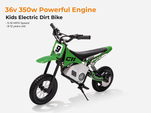 KerryYoo C11 Pro — 36V Electric Dirt Bike for Kids - Electric Dirt Bike for kids