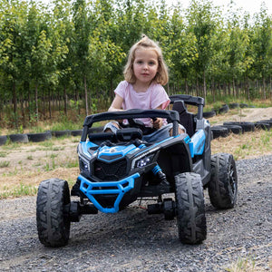 KerryYoo SU5 24V Ride on Toys for Big Kids,4x200W,2 Seater Electric Ride on UTV 4WD/2WD,EVA Rubber Tires,4x4 Shock Absorbers,Remote Control,Licensed Can-Am,Bluetooth - Electric UTV for kids