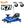 2 Pcs Rear Wheels for K71 Drift Kart, Rear Tire Ride on Car Accessories, for use with Kerry Yoo store's Drift Kart Only.