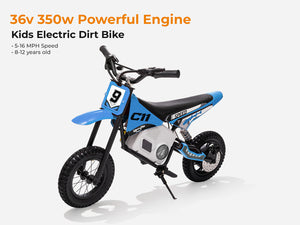 KerryYoo C11 Pro — 36V Electric Dirt Bike for Kids - Electric Dirt Bike for kids