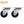 2 Pcs Rear Wheels for K71 Drift Kart, Rear Tire Ride on Car Accessories, for use with Kerry Yoo store's Drift Kart Only.
