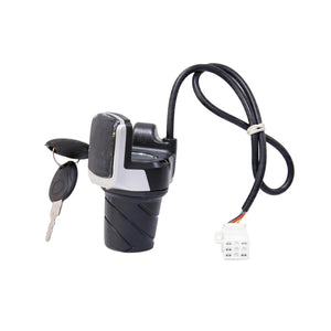Throttle Handle Twist Grip with Key for 2024 36V Dirt Bike, for use with Kerry Yoo store's Dirt Bike Only.