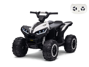 KerryYoo AT2 Kids ATV | 12V Electric 4 Wheeler for Kids Ages 3-6 | Remote Control, LED Lights & Bluetooth - Electric ATV for kids