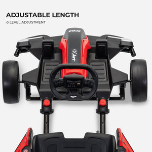 KerryYoo K61 Electric Go Kart – 24V 300W, Ages 6-12 - Electric Drift Kart for kids