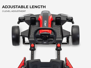 Kids Electric Drift Go Kart Ages 6-12 | KerryYoo K61 24V 300W Motor, Adjustable Seat, EVA Tires, 8.5 MPH - Electric Drift Kart for kids