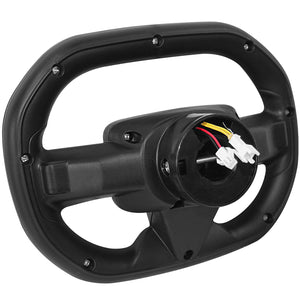 KerryYoo Steering Wheel for Go Kart, Ride on Car Accessories, Easy to Install, Compatible with KerryYoo Store's Go-Karts Only - Go Kart Parts & Accessories for kids