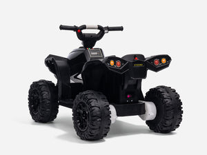 KerryYoo AT2 Kids ATV | 12V Electric 4 Wheeler for Kids Ages 3-6 | Remote Control, LED Lights & Bluetooth - Electric ATV for kids