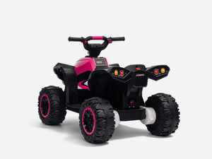 KerryYoo AT2 Kids ATV | 12V Electric 4 Wheeler for Kids Ages 3-6 | Remote Control, LED Lights & Bluetooth - Electric ATV for kids
