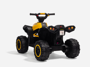 KerryYoo AT2 Kids ATV | 12V Electric 4 Wheeler for Kids Ages 3-6 | Remote Control, LED Lights & Bluetooth - Electric ATV for kids