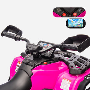 KerryYoo SAT5 Officially Licensed Can-Am 24V 2-Seater Kids Ride-On ATV - Electric ATV for kids