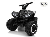 KerryYoo AT2 12V ATV Ride on, Electric Car for Kids, 4 Wheels Ride on toys, Ages 3+, Remote Control, LED Lights, Music