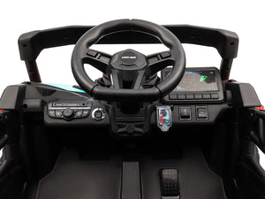 KerryYoo SU5 — 24V Licensed Can-Am 2-Seater Kids UTV - Electric UTV for kids