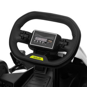 KerryYoo Steering Wheel for Go Kart, Ride on Car Accessories, Easy to Install, Compatible with KerryYoo Store's Go-Karts Only - Go Kart Parts & Accessories for kids