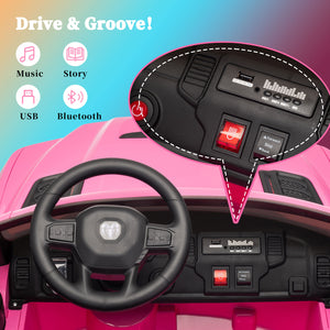 KerryYoo SQ7 — 24V Licensed Dodge RAM Electric Ride-on Truck for Kids - Electric Truck for kids