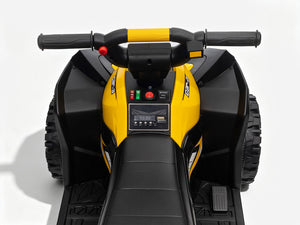 KerryYoo AT2 Kids ATV | 12V Electric 4 Wheeler for Kids Ages 3-6 | Remote Control, LED Lights & Bluetooth - Electric ATV for kids