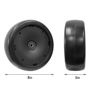 KerryYoo EVA Rubber Wheel for Go Kart, Front Tire Ride on Car Accessories, Easy to Install, Compatible with KerryYoo Store's Go-Karts Only - Go Kart Parts & Accessories for kids