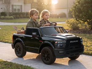 KerryYoo SQ7 — 24V Licensed Dodge RAM Electric Ride-on Truck for Kids - Electric Truck for kids