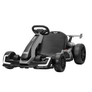 KerryYoo K61 Electric Go Kart – 24V 300W, Ages 6-12 - Electric Drift Kart for kids