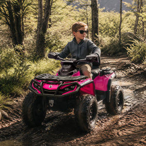 KerryYoo SAT5 Officially Licensed Can-Am 24V 2-Seater Kids Ride-On ATV - Electric ATV for kids