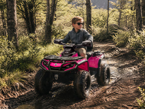 KerryYoo SAT5 Officially Licensed Can-Am 24V 2-Seater Kids Ride-On ATV - Electric ATV for kids
