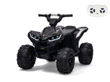 KerryYoo AT2 Kids ATV | 12V Electric 4 Wheeler for Kids Ages 3-6 | Remote Control, LED Lights & Bluetooth