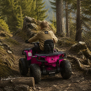 KerryYoo SAT5 Officially Licensed Can-Am 24V 2-Seater Kids Ride-On ATV - Electric ATV for kids