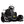 KerryYoo K61 Go Kart Electric Drift Kart Car with Adjustable Seat, 24V Outdoor Ride on Toy with 4 Speed Mode, Crazy Cart for Kids 6-12 Years Old,Fast 300W Motor,8.5 MPH, LED Lights, Bluetooth - Red