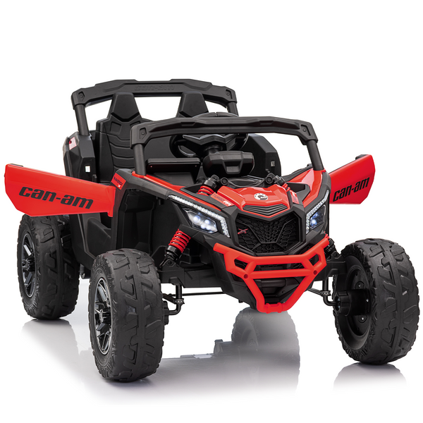 KerryYoo SU5 24V Ride on Toys for Big Kids,Kids Electric Ride on Car UTV 4WD/2WD,High Speed Power Wheels with EVA Rubber Tires,4x4 Shock Absorbers,Remote Control,Licensed Can-Am,Bluetooth