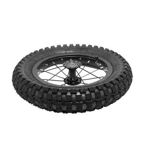 Front Wheel for C11 Dirt Bike, Front Tire Ride on Car Accessories, for use with Kerry Yoo store's C11 Dirt Bike Only.