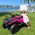 Kids Electric 4 Wheeler ATV Ages 3-8 | KerryYoo SAT5 Licensed Can-Am 24V 2-Seater Ride On Car, 132 lb Capacity, LED Lights